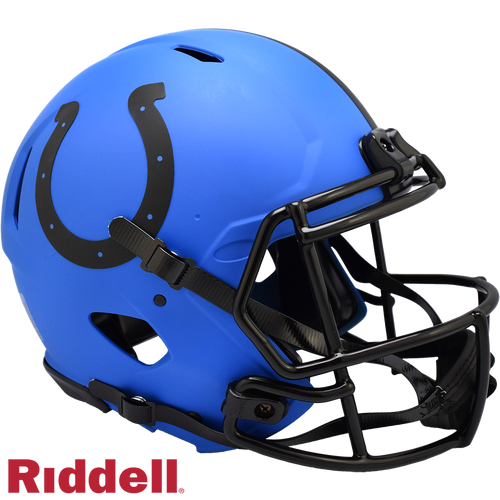 Indianapolis Colts Helmet Riddell Authentic Full Size Speed Style Rave Alternate - Riddell