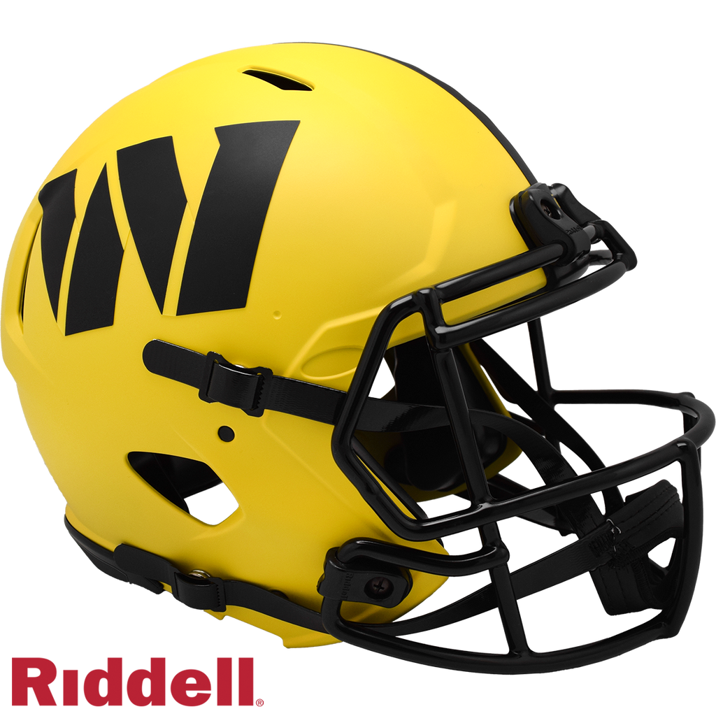 Washington Commanders Helmet Riddell Authentic Full Size Speed Style Rave Alternate - Riddell