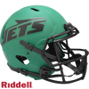 New York Jets Helmet Riddell Authentic Full Size Speed Style Rave Alternate - Riddell