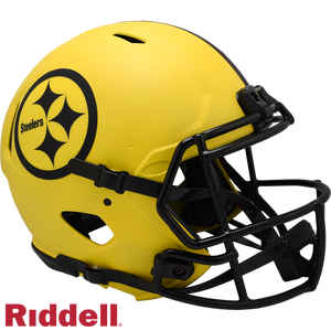 Pittsburgh Steelers Helmet Riddell Authentic Full Size Speed Style Rave Alternate - Riddell