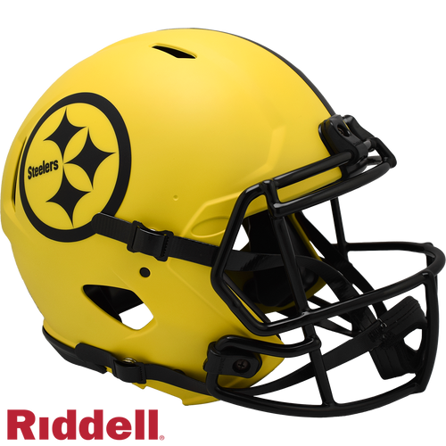 Pittsburgh Steelers Helmet Riddell Authentic Full Size Speed Style Rave Alternate - Riddell