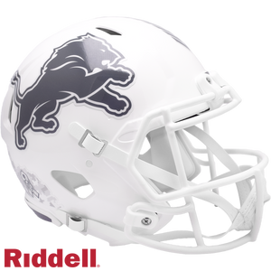 Detroit Lions Helmet Riddell Authentic Full Size Speed Style Salute To Service 2024 - Riddell