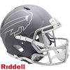 Buffalo Bills Helmet Riddell Authentic Full Size Speed Style Slate Alternate - Riddell