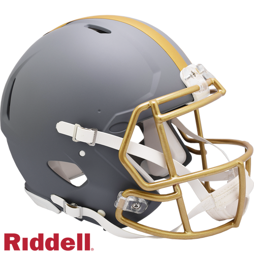 Cleveland Browns Helmet Riddell Authentic Full Size Speed Style Slate Alternate - Riddell