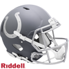 Indianapolis Colts Helmet Riddell Authentic Full Size Speed Style Slate Alternate - Riddell