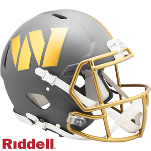 Washington Commanders Helmet Riddell Authentic Full Size Speed Style Slate Alternate - Riddell