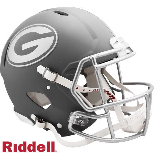 Georgia Bulldogs Helmet Riddell Authentic Full Size Speed Style Slate Alternate - Riddell