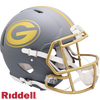 Green Bay Packers Helmet Riddell Authentic Full Size Speed Style Slate Alternate - Riddell