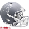 Carolina Panthers Helmet Riddell Authentic Full Size Speed Style Slate Alternate - Riddell