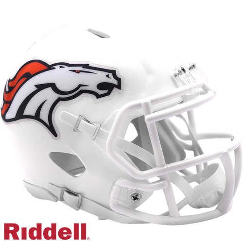 Denver Broncos Helmet Riddell Replica Mini Speed Style On-Field Alternate 2024 - Riddell