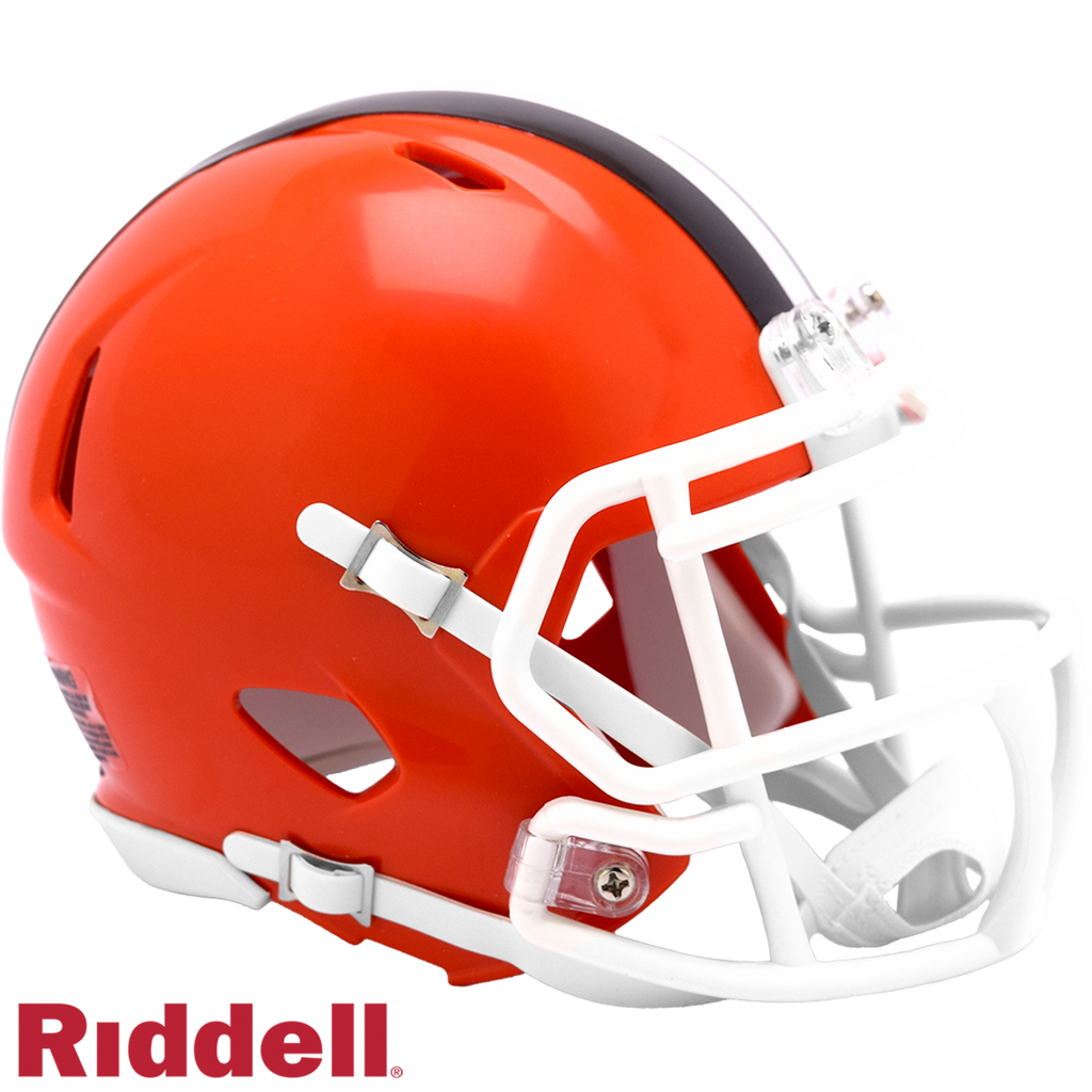 Cleveland Browns Helmet Riddell Replica Mini Speed Style 2024 - Riddell