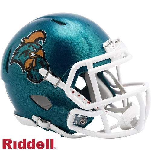 Coastal Carolina Chanticleers Helmet Riddell Replica Mini Speed Style Teal - Riddell