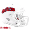 Fresno State Bulldogs Helmet Riddell Replica Mini Speed Style Harvest Design White Design - Riddell