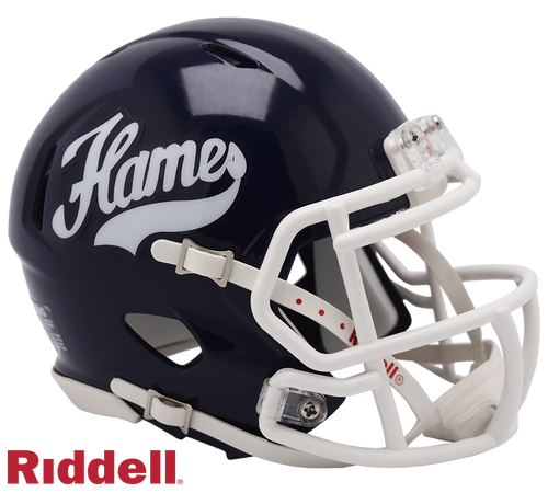 Liberty Flames Helmet Riddell Replica Mini Speed Style Flames Design - Riddell