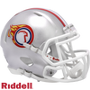 Liberty Flames Helmet Riddell Replica Mini Speed Style Silver Eagle Design - Riddell