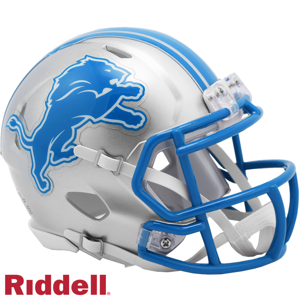 Detroit Lions Helmet Riddell Replica Mini Speed Style 2024 - Riddell