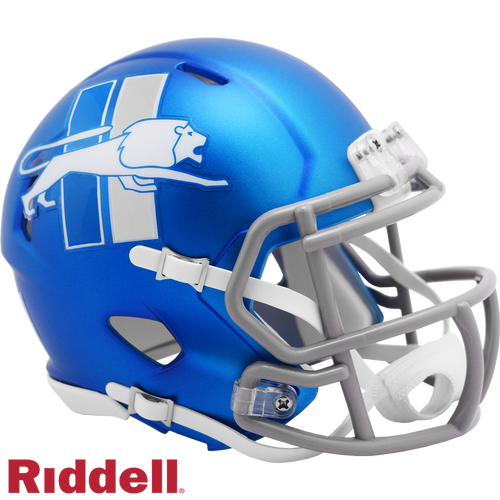 Detroit Lions Helmet Riddell Replica Mini Speed Style On-Field Alternate 2023 - Riddell