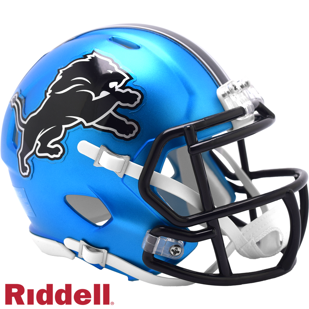 Detroit Lions Helmet Riddell Replica Mini Speed Style On-Field Alternate 2024 - Riddell