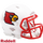 Louisville Cardinals Helmet Riddell Replica Mini Speed Style White - Riddell