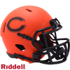 Chicago Bears Helmet Riddell Replica Mini Speed Style Rave Alternate - Riddell
