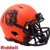 Cleveland Browns Helmet Riddell Replica Mini Speed Style Rave Alternate - Riddell