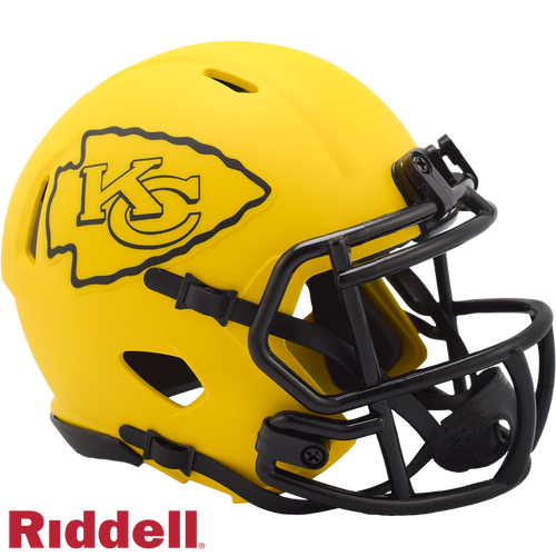 Kansas City Chiefs Helmet Riddell Replica Mini Speed Style Rave Alternate - Riddell