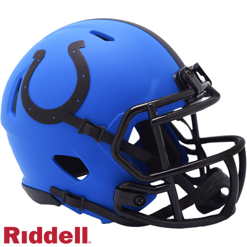 Indianapolis Colts Helmet Riddell Replica Mini Speed Style Rave Alternate - Riddell