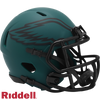 Philadelphia Eagles Helmet Riddell Replica Mini Speed Style Rave Alternate - Riddell