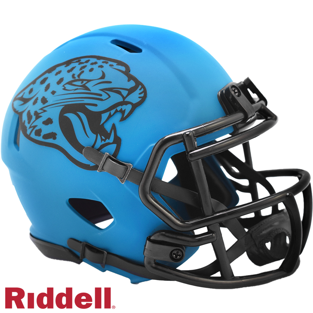 Jacksonville Jaguars Helmet Riddell Replica Mini Speed Style Rave Alternate - Riddell