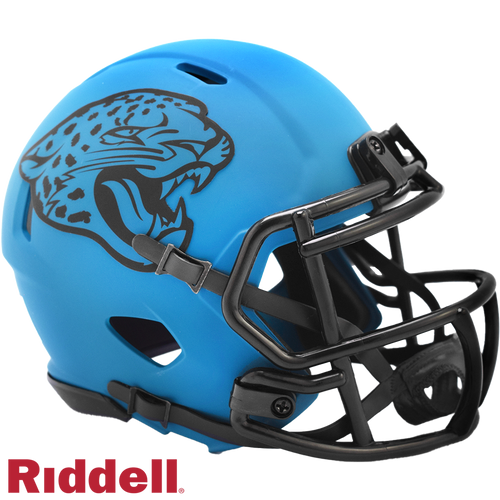 Jacksonville Jaguars Helmet Riddell Replica Mini Speed Style Rave Alternate - Riddell