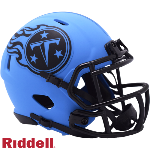 Tennessee Titans Helmet Riddell Replica Mini Speed Style Rave Alternate - Riddell