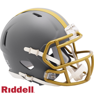 Cleveland Browns Helmet Riddell Replica Mini Speed Style Slate Alternate - Riddell