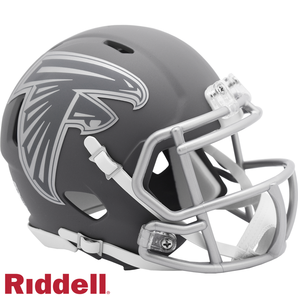 Atlanta Falcons Helmet Riddell Replica Mini Speed Style Slate Alternate - Riddell