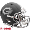 Georgia Bulldogs Helmet Riddell Replica Mini Speed Style Slate Alternate - Riddell