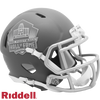 NFL Hall of Fame Helmet Riddell Replica Mini Speed Style Slate Alternate - Riddell