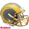 Los Angeles Rams Helmet Riddell Replica Mini Speed Style Slate Alternate - Riddell