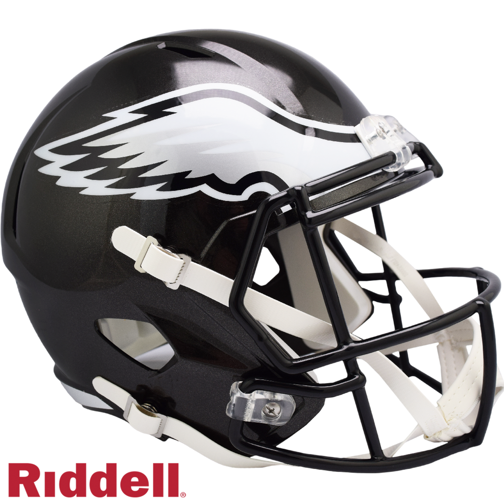 Philadelphia Eagles Helmet Riddell Replica Full Size Speed Style On-Field Alternate - Riddell