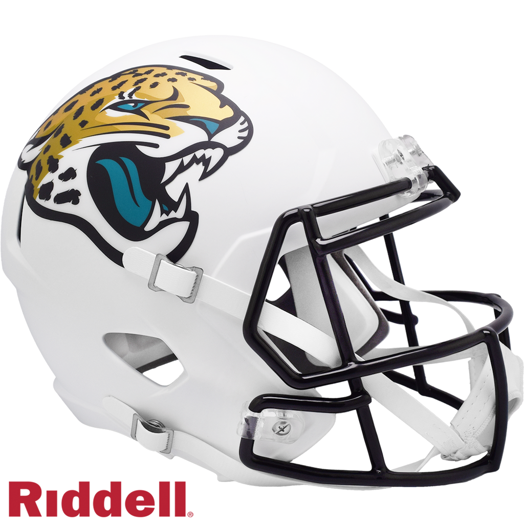 Jacksonville Jaguars Helmet Riddell Replica Full Size Speed Style On-Field Alternate 2024 - Special Order - Riddell