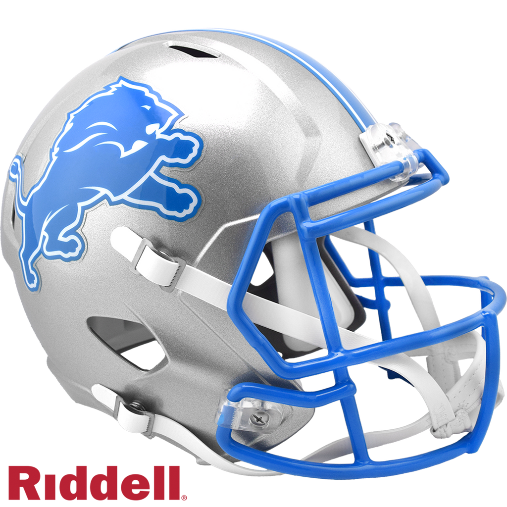 Detroit Lions Helmet Riddell Replica Full Size Speed Style 2024 - Riddell