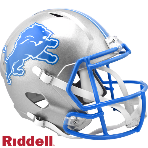 Detroit Lions Helmet Riddell Replica Full Size Speed Style 2024 - Riddell