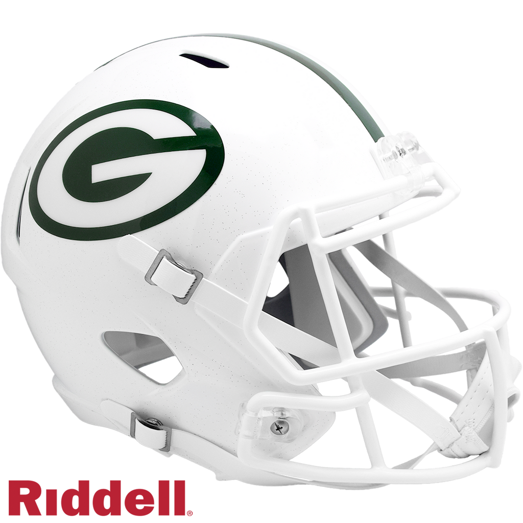 Green Bay Packers Helmet Riddell Replica Full Size Speed Style On-Field Alternate 2024 - Special Order Periodic Restock - Riddell