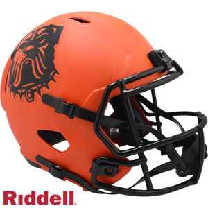 Cleveland Browns Helmet Riddell Replica Full Size Speed Style Rave Alternate - Riddell