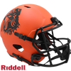 Cleveland Browns Helmet Riddell Replica Full Size Speed Style Rave Alternate - Riddell