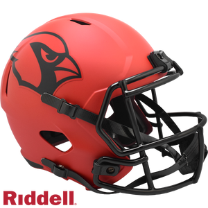 Arizona Cardinals Helmet Riddell Replica Full Size Speed Style Rave Alternate - Riddell