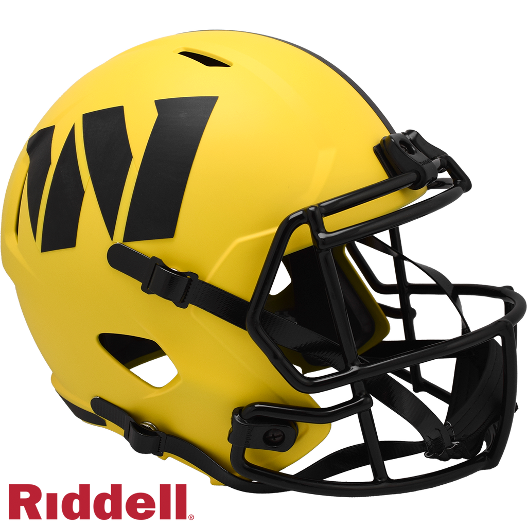 Washington Commanders Helmet Riddell Replica Full Size Speed Style Rave Alternate - Riddell
