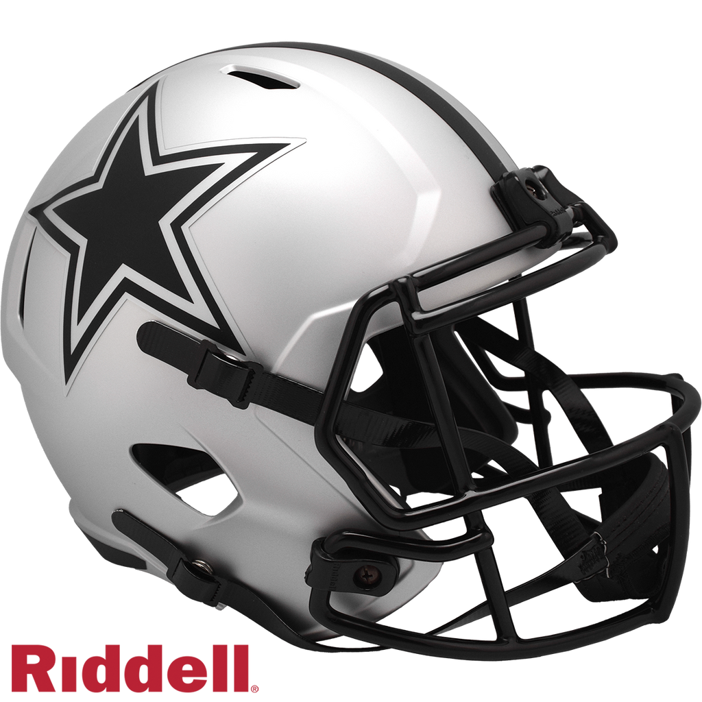 Dallas Cowboys Helmet Riddell Replica Full Size Speed Style Rave Alternate - Riddell