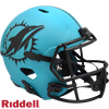 Miami Dolphins Helmet Riddell Replica Full Size Speed Style Rave Alternate - Riddell