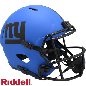 New York Giants Helmet Riddell Replica Full Size Speed Style Rave Alternate - Riddell