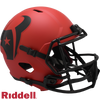 Houston Texans Helmet Riddell Replica Full Size Speed Style Rave Alternate - Riddell