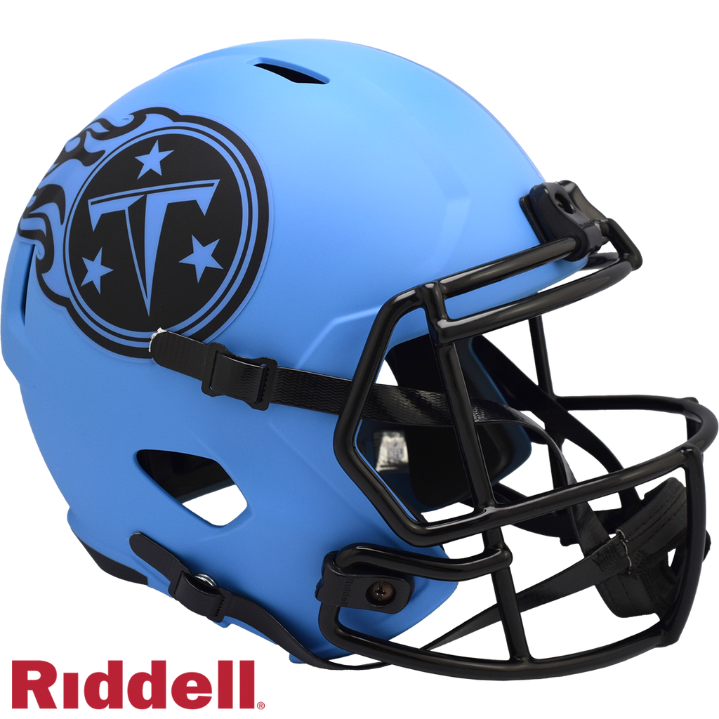Tennessee Titans Helmet Riddell Replica Full Size Speed Style Rave Alternate - Riddell